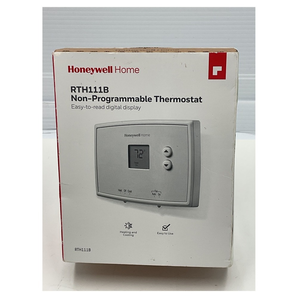 Honeywell Home RTH111B Non-Programmable Digital Thermostat Heating & Cooling New